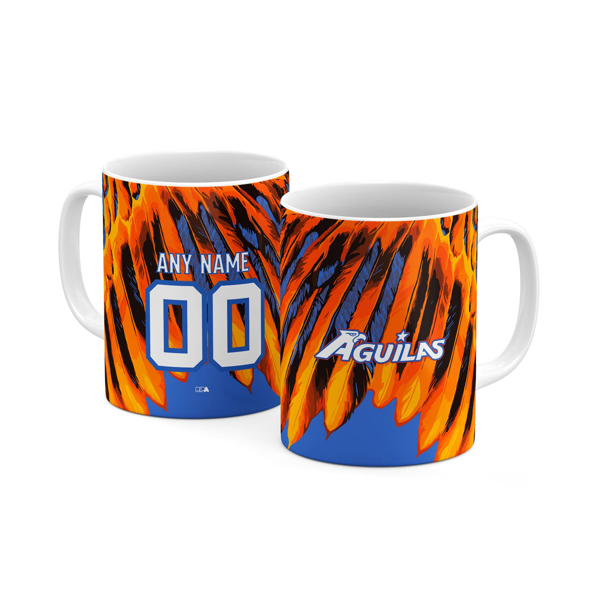 Mug with the Club América 2026-27 Prematch football shirt design by RIPA Football