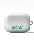AirPods case with the Club León 2026-27 Away football shirt design by RIPA Football