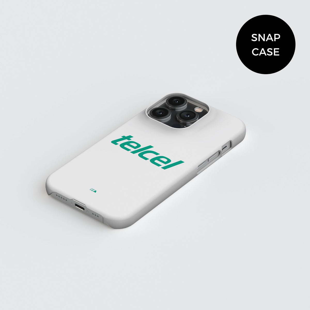 Phone case with the Club León 2026-27 Away football shirt design by RIPA Football