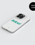 Phone case with the Club León 2026-27 Away football shirt design by RIPA Football