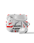 AirPods case with the Necaxa 2026-27 Training football shirt design by RIPA Football