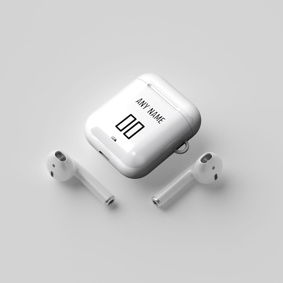AirPods case with the Necaxa 2026-27 Training football shirt design by RIPA Football