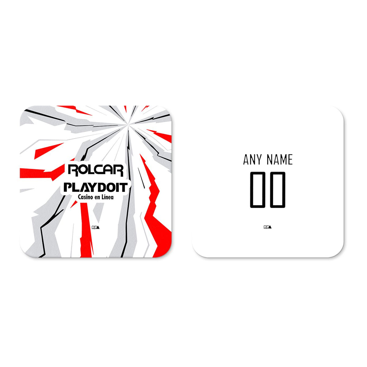 Coaster with the Necaxa 2026-27 Training football shirt design by RIPA Football