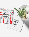 Coaster with the Necaxa 2026-27 Training football shirt design by RIPA Football