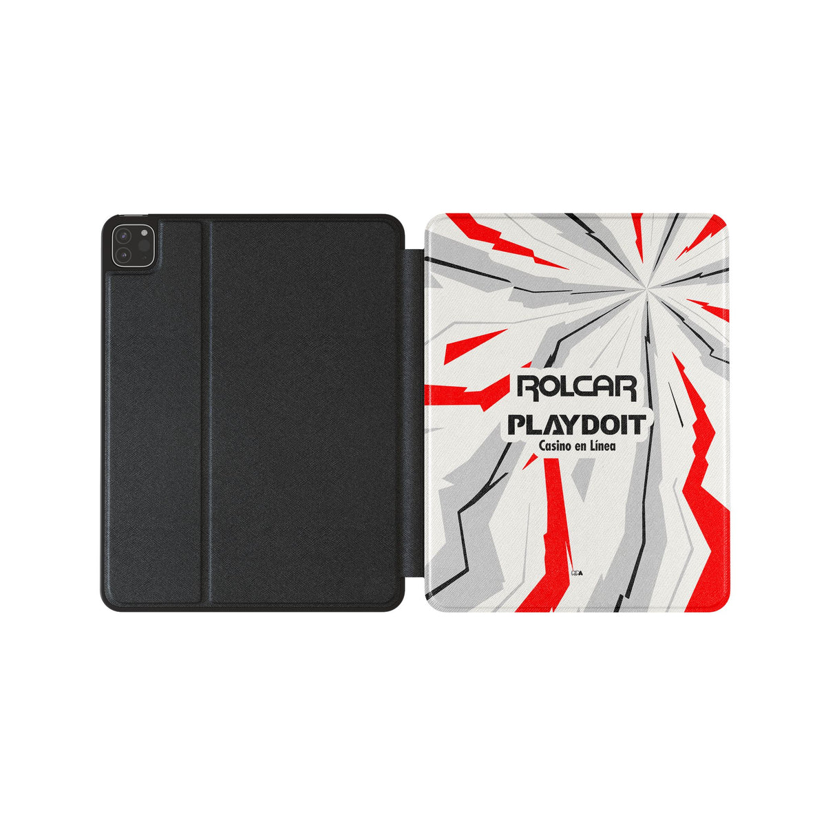 iPad case with the Necaxa 2026-27 Training football shirt design by RIPA Football