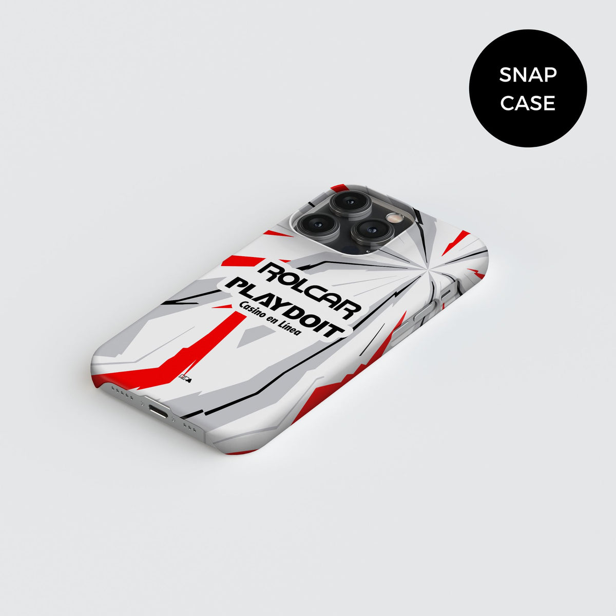 Phone case with the Necaxa 2026-27 Training football shirt design by RIPA Football