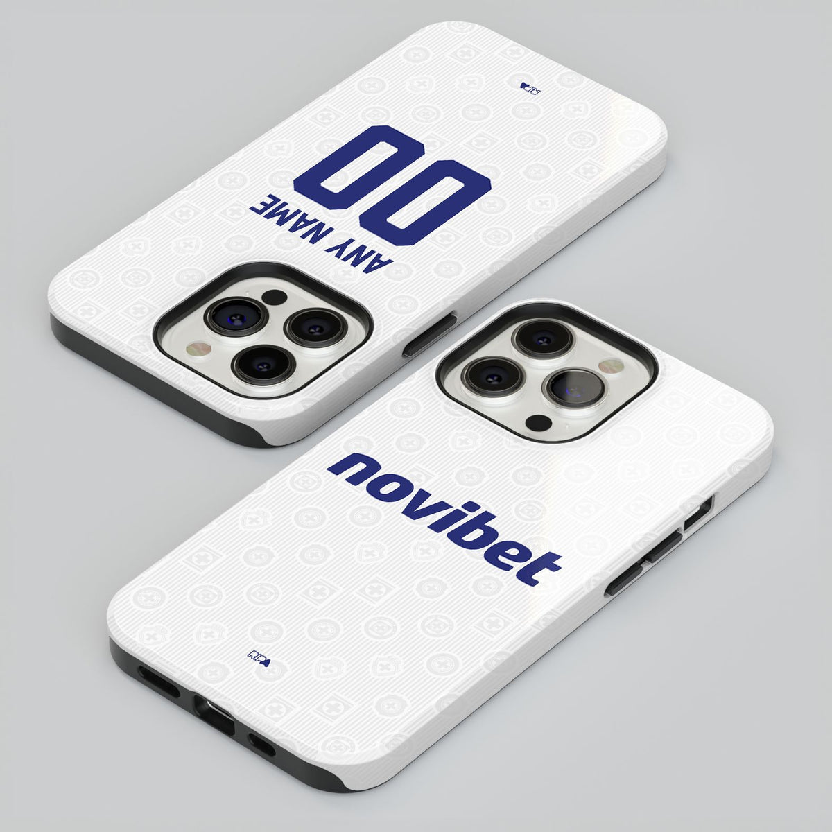 Phone case with the Cruz Azul 2026-27 Away football shirt design by RIPA Football