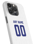 Phone case with the Cruz Azul 2026-27 Away football shirt design by RIPA Football