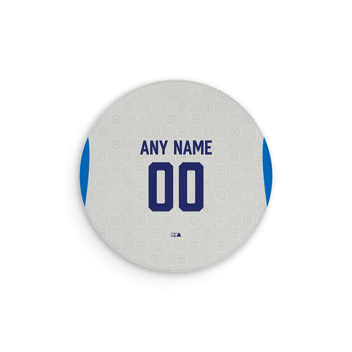 Mouse pad with the Cruz Azul 2026-27 Away football shirt design by RIPA Football