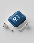 AirPods case with the Como 2026-27 Home football shirt design by RIPA Football