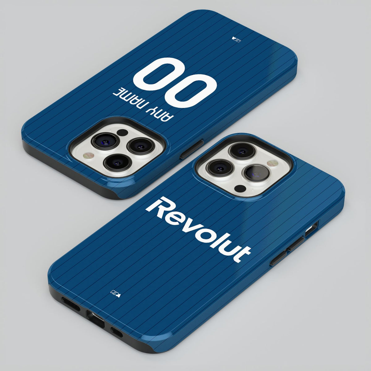 Phone case with the Como 2026-27 Home football shirt design by RIPA Football