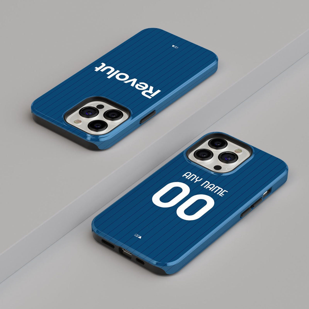 Phone case with the Como 2026-27 Home football shirt design by RIPA Football