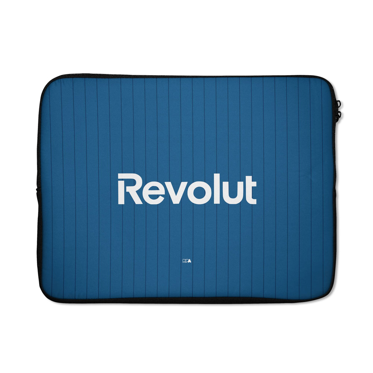 Laptop sleeve with the Como 2026-27 Home football shirt design by RIPA Football