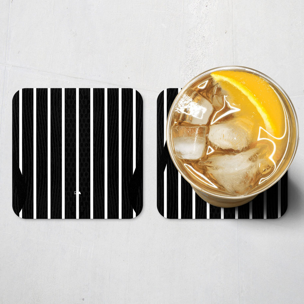 Coaster with the Corinthians 2026 Away football shirt design by RIPA Football