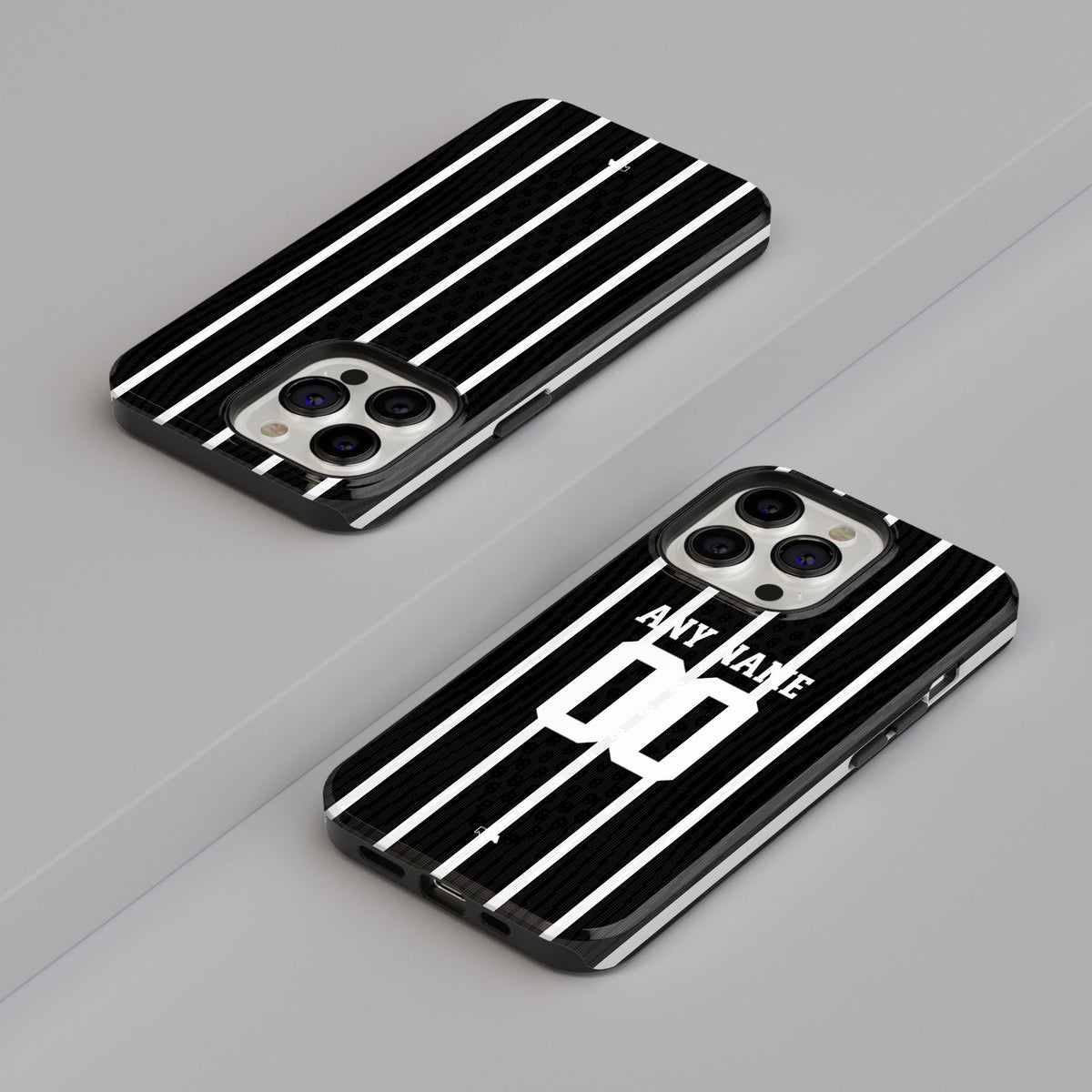 Phone case with the Corinthians 2026 Away football shirt design by RIPA Football
