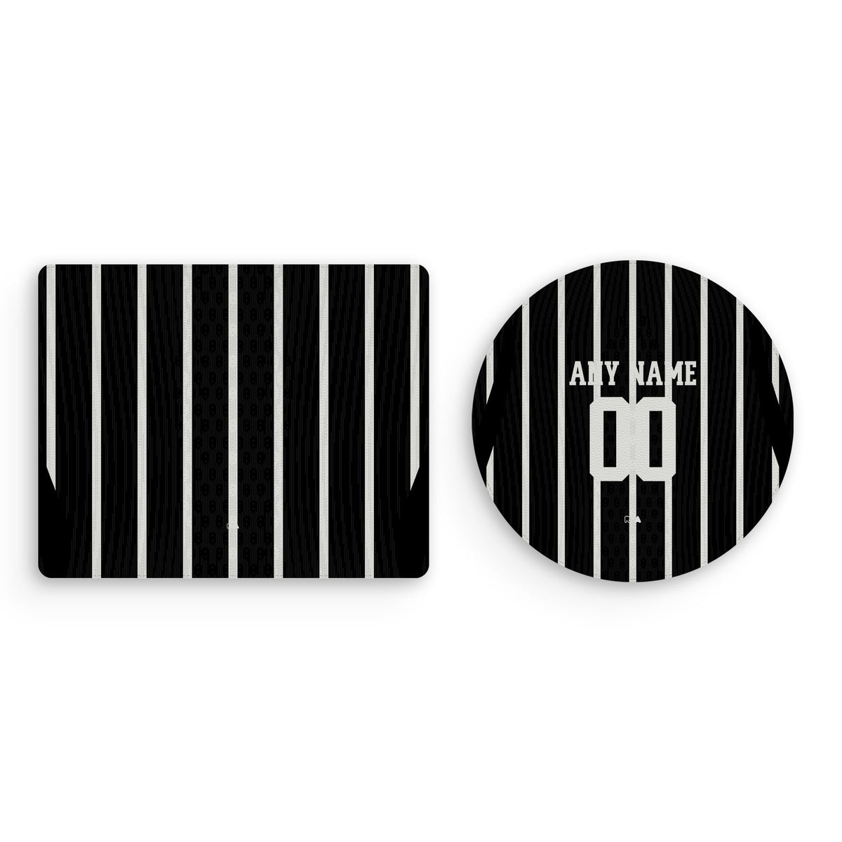 Mouse pad with the Corinthians 2026 Away football shirt design by RIPA Football