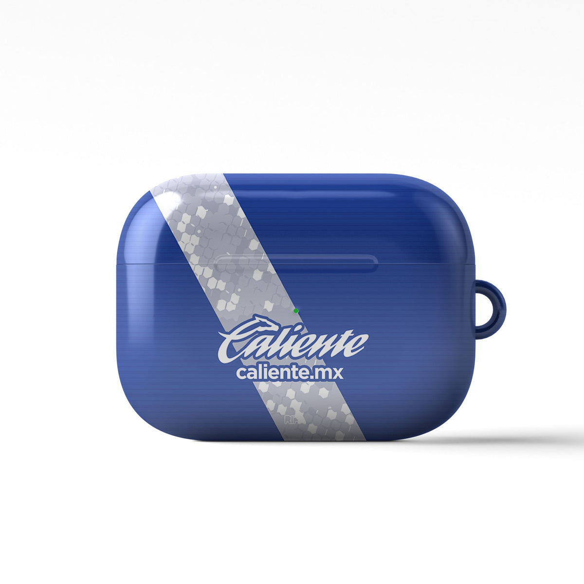 AirPods case with the Puebla 2026-27 Away football shirt design by RIPA Football