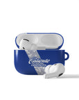 AirPods case with the Puebla 2026-27 Away football shirt design by RIPA Football