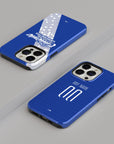 Phone case with the Puebla 2026-27 Away football shirt design by RIPA Football