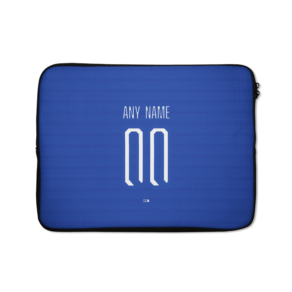 Laptop sleeve with the Puebla 2026-27 Away football shirt design by RIPA Football