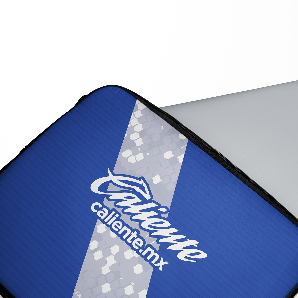 Laptop sleeve with the Puebla 2026-27 Away football shirt design by RIPA Football
