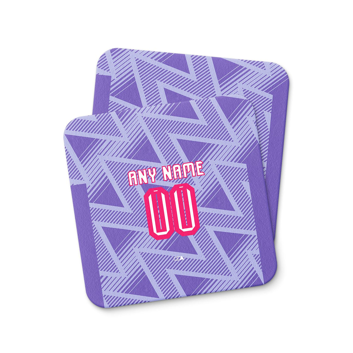 Coaster with the Bournemouth 2026-27 Away football shirt design by RIPA Football