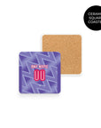 Coaster with the Bournemouth 2026-27 Away football shirt design by RIPA Football