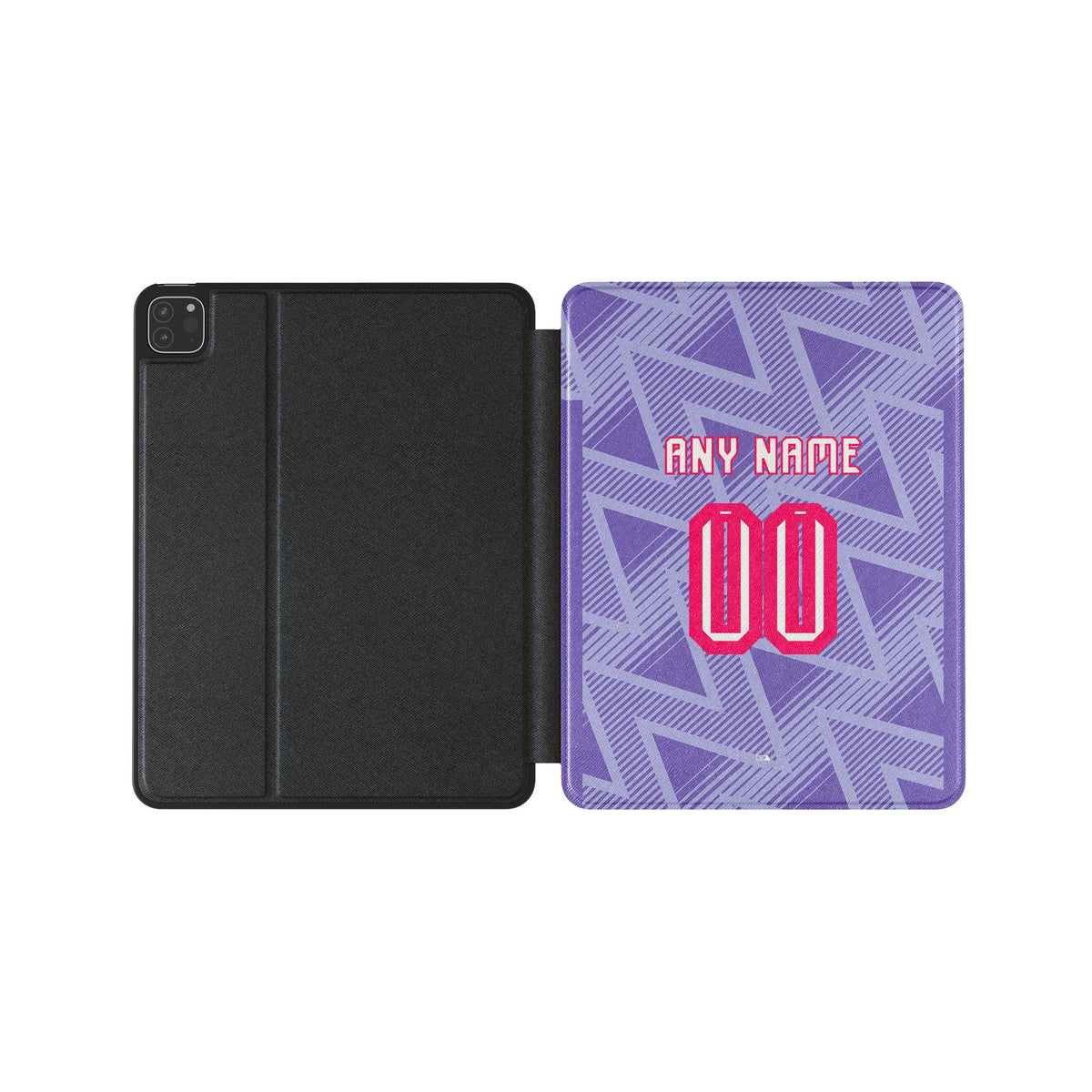 iPad case with the Bournemouth 2026-27 Away football shirt design by RIPA Football