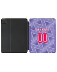 iPad case with the Bournemouth 2026-27 Away football shirt design by RIPA Football