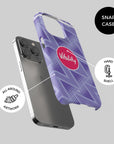 Phone case with the Bournemouth 2026-27 Away football shirt design by RIPA Football