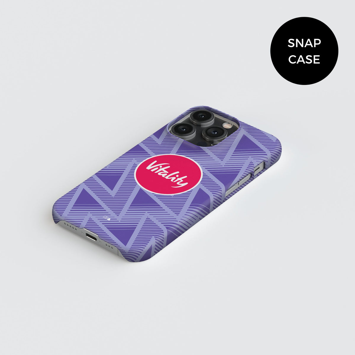 Phone case with the Bournemouth 2026-27 Away football shirt design by RIPA Football