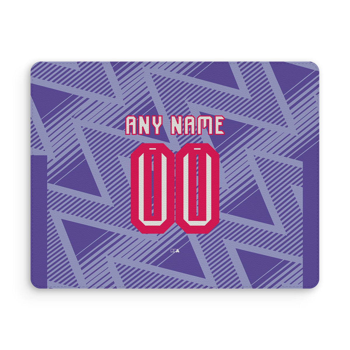Mouse pad with the Bournemouth 2026-27 Away football shirt design by RIPA Football