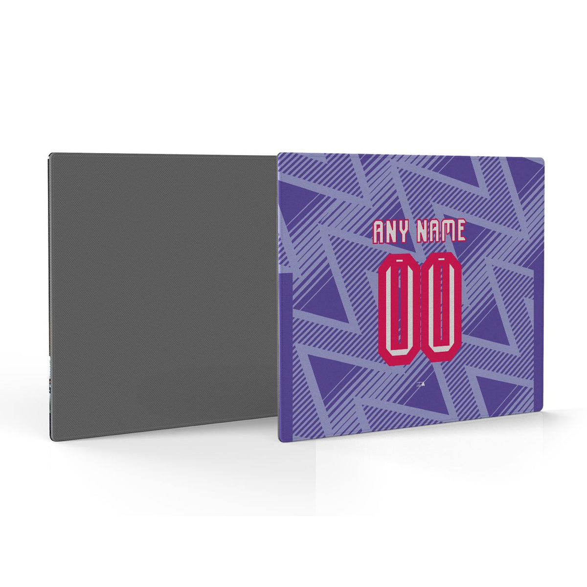 Mouse pad with the Bournemouth 2026-27 Away football shirt design by RIPA Football