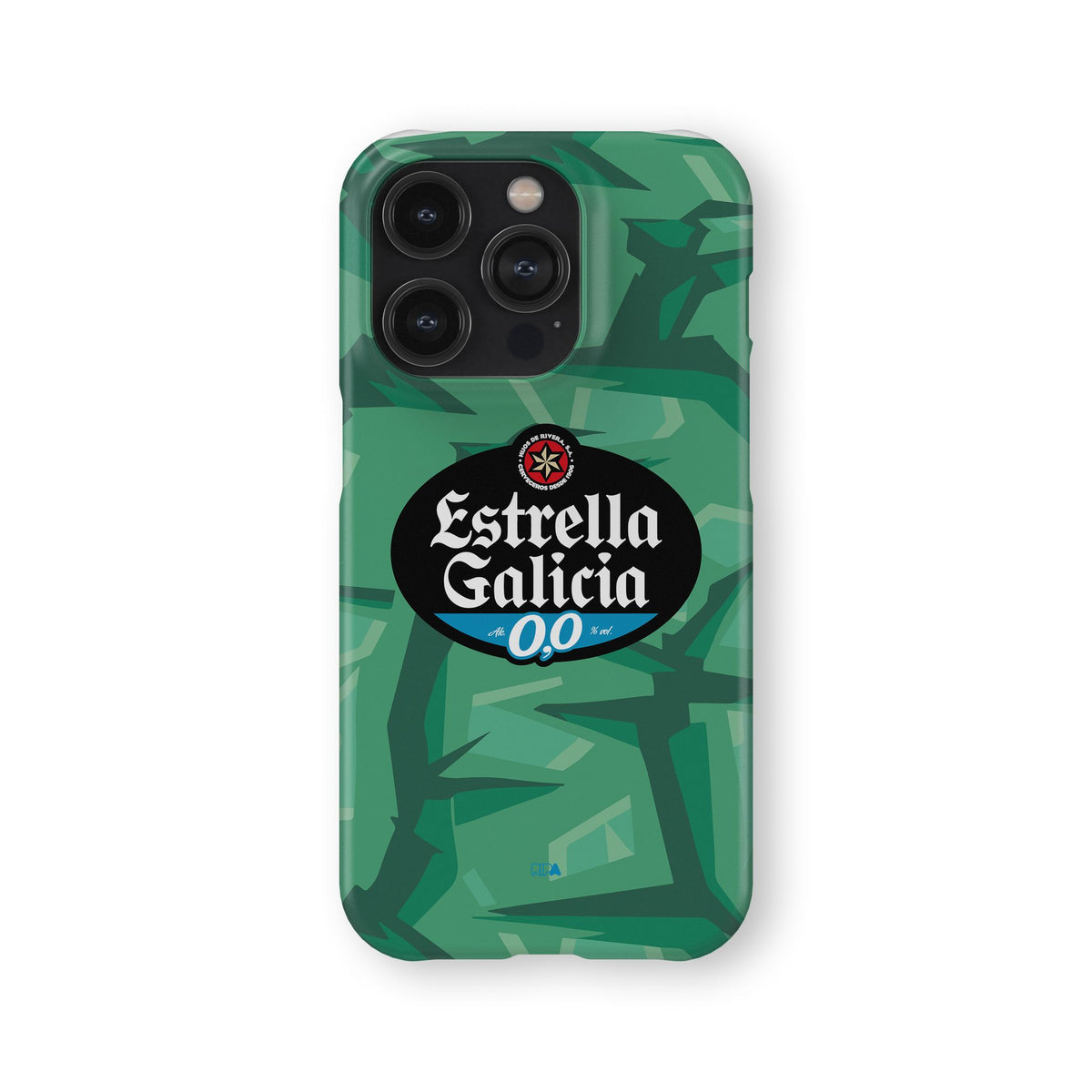 Phone case with the Celta Vigo 2026-27 Goalkeeper football shirt design by RIPA Football