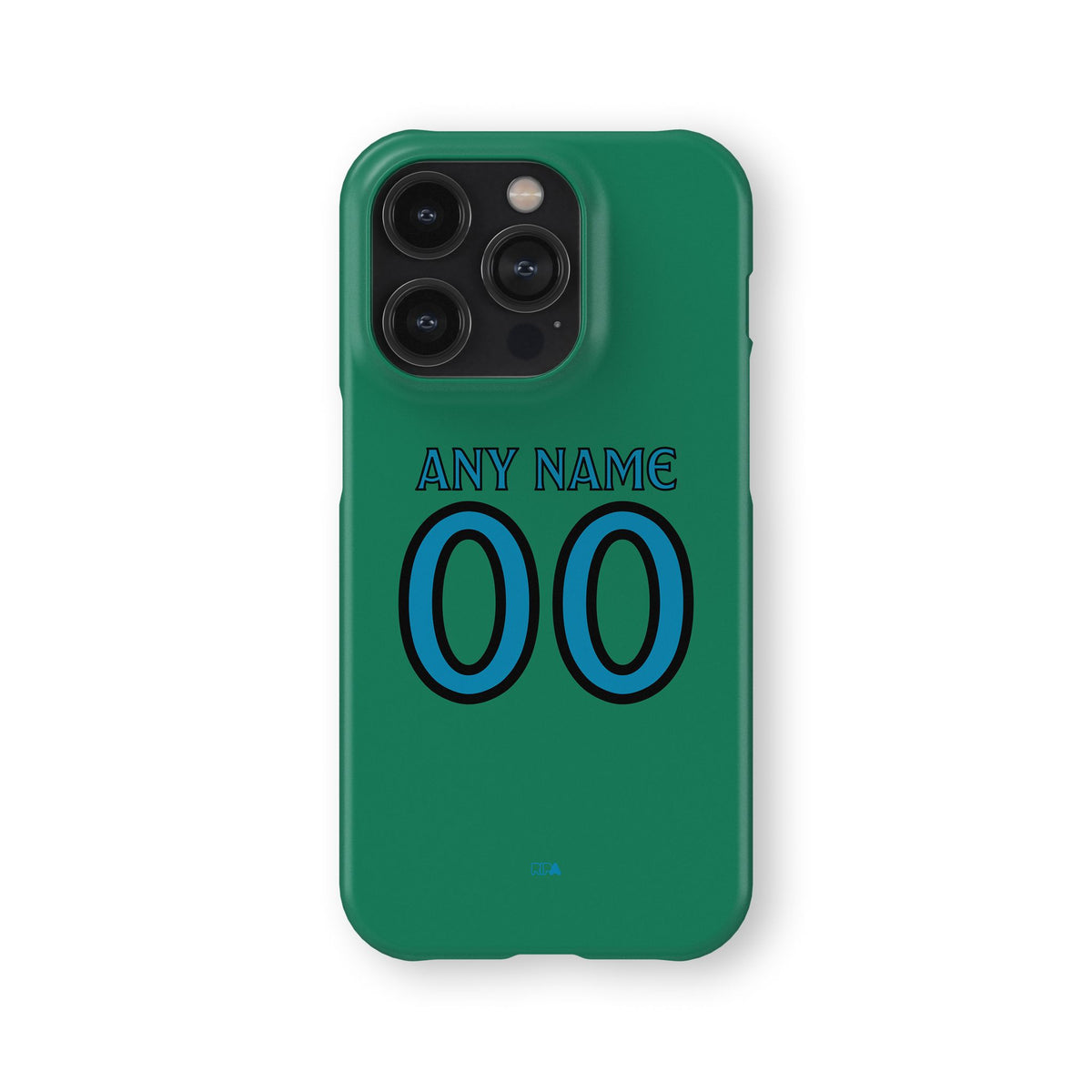 Phone case with the Celta Vigo 2026-27 Goalkeeper football shirt design by RIPA Football