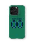 Phone case with the Celta Vigo 2026-27 Goalkeeper football shirt design by RIPA Football