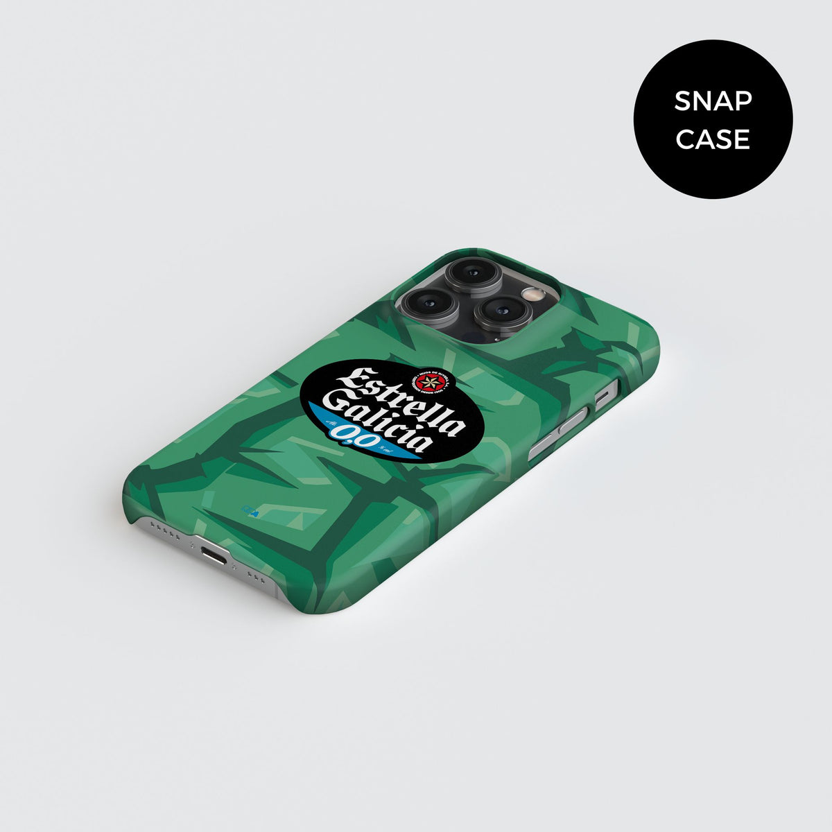 Phone case with the Celta Vigo 2026-27 Goalkeeper football shirt design by RIPA Football