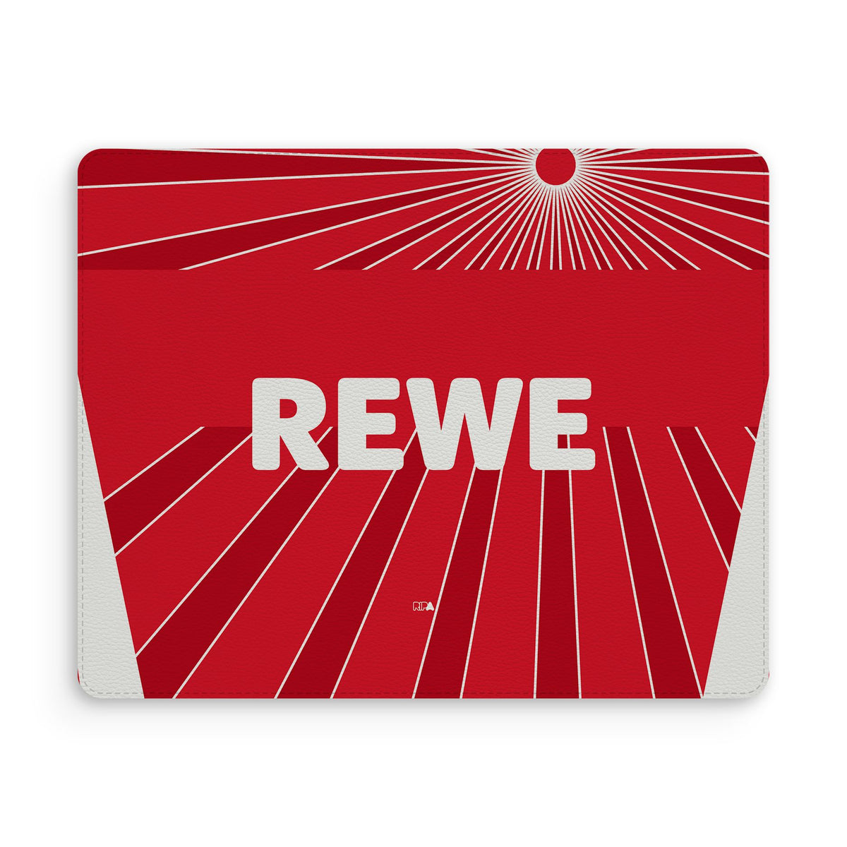 Mouse pad with the FC Köln 2024-25 Away football shirt design by RIPA Football