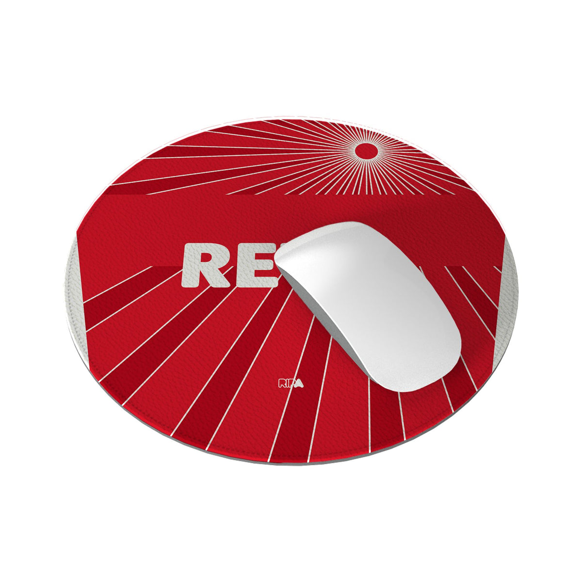 Mouse pad with the FC Köln 2024-25 Away football shirt design by RIPA Football