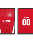 Print with the FC Köln 2024-25 Away football shirt design by RIPA Football