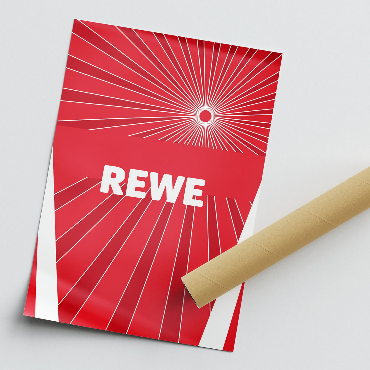 Print with the FC Köln 2024-25 Away football shirt design by RIPA Football