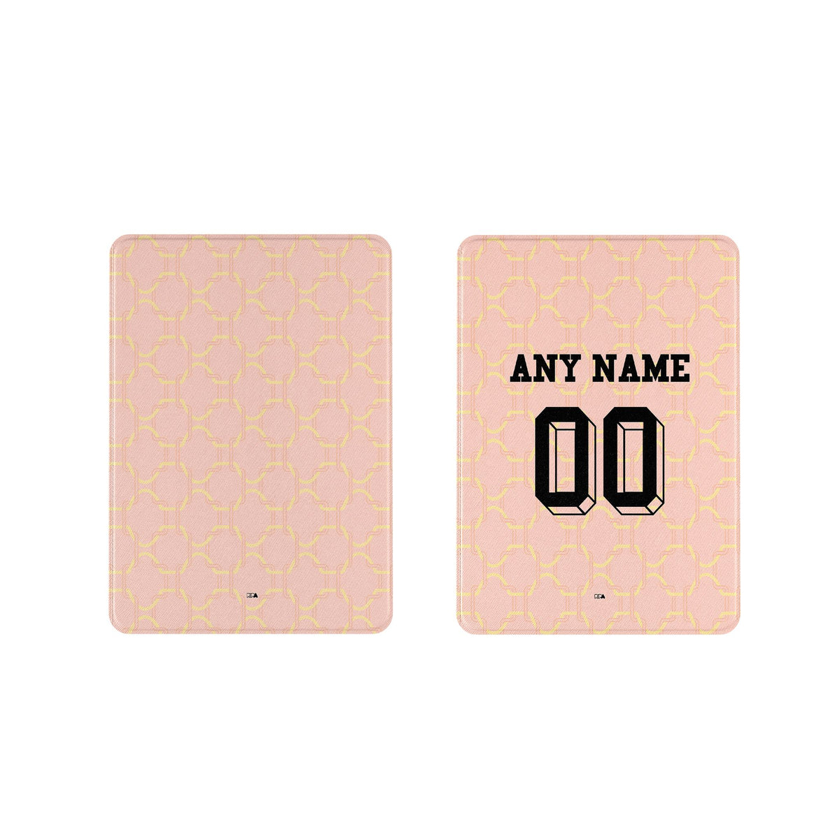 iPad case with the AC Milan 2025-26 Prematch football shirt design by RIPA Football