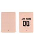 iPad case with the AC Milan 2025-26 Prematch football shirt design by RIPA Football