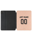 iPad case with the AC Milan 2025-26 Prematch football shirt design by RIPA Football