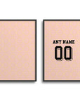 Print with the AC Milan 2025-26 Prematch football shirt design by RIPA Football