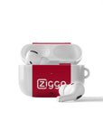 AirPods case with the Ajax 2024-25 Home football shirt design by RIPA Football