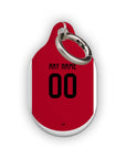 AirTag holder with the Ajax 2024-25 Home football shirt design by RIPA Football