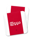 Coaster with the Ajax 2024-25 Home football shirt design by RIPA Football