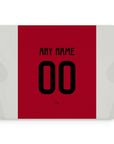 Mouse pad with the Ajax 2024-25 Home football shirt design by RIPA Football