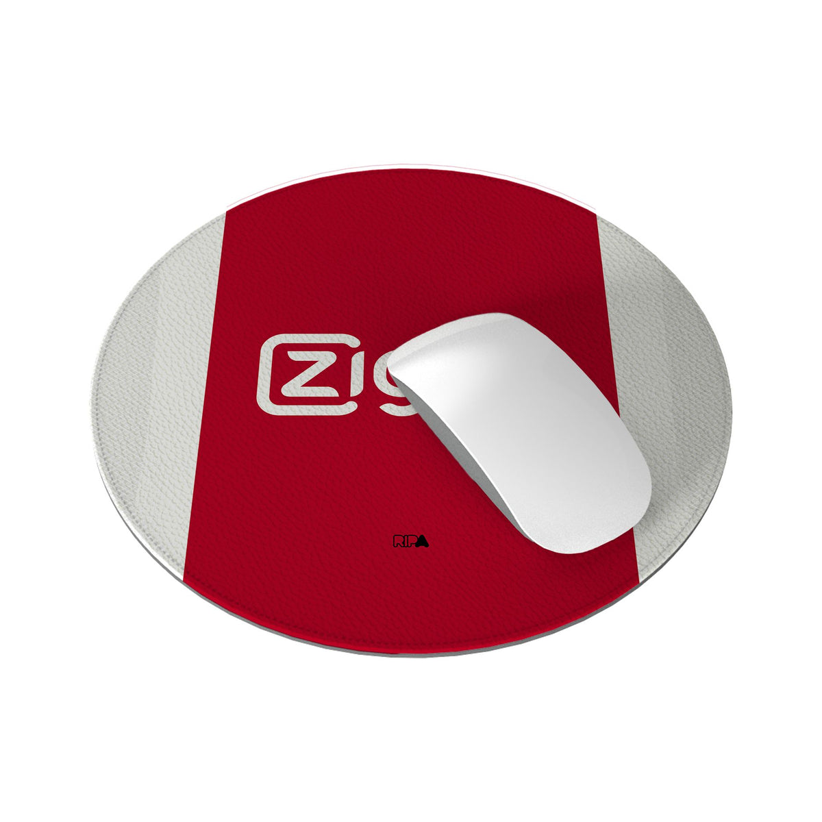 Mouse pad with the Ajax 2024-25 Home football shirt design by RIPA Football